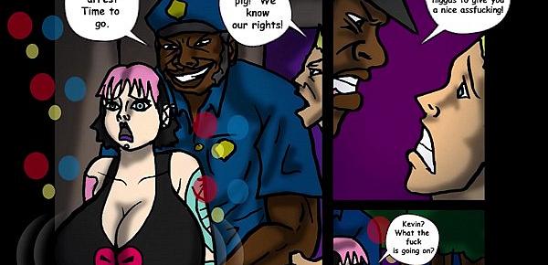  Drunk Big tit Emo girl fucked by police officer (Comic)